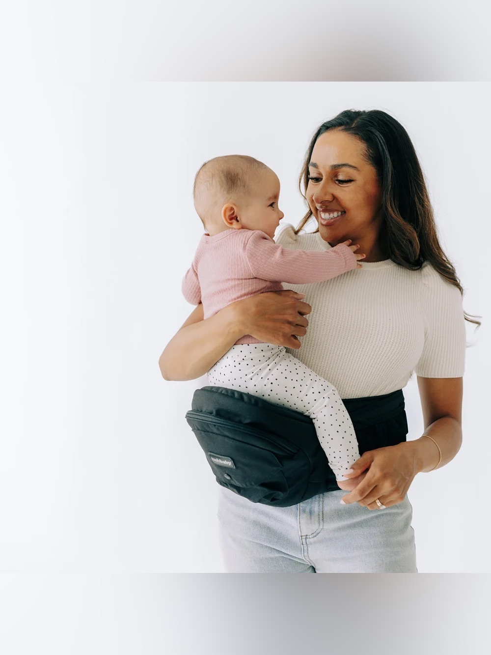 Tushbaby Black  hip carrier